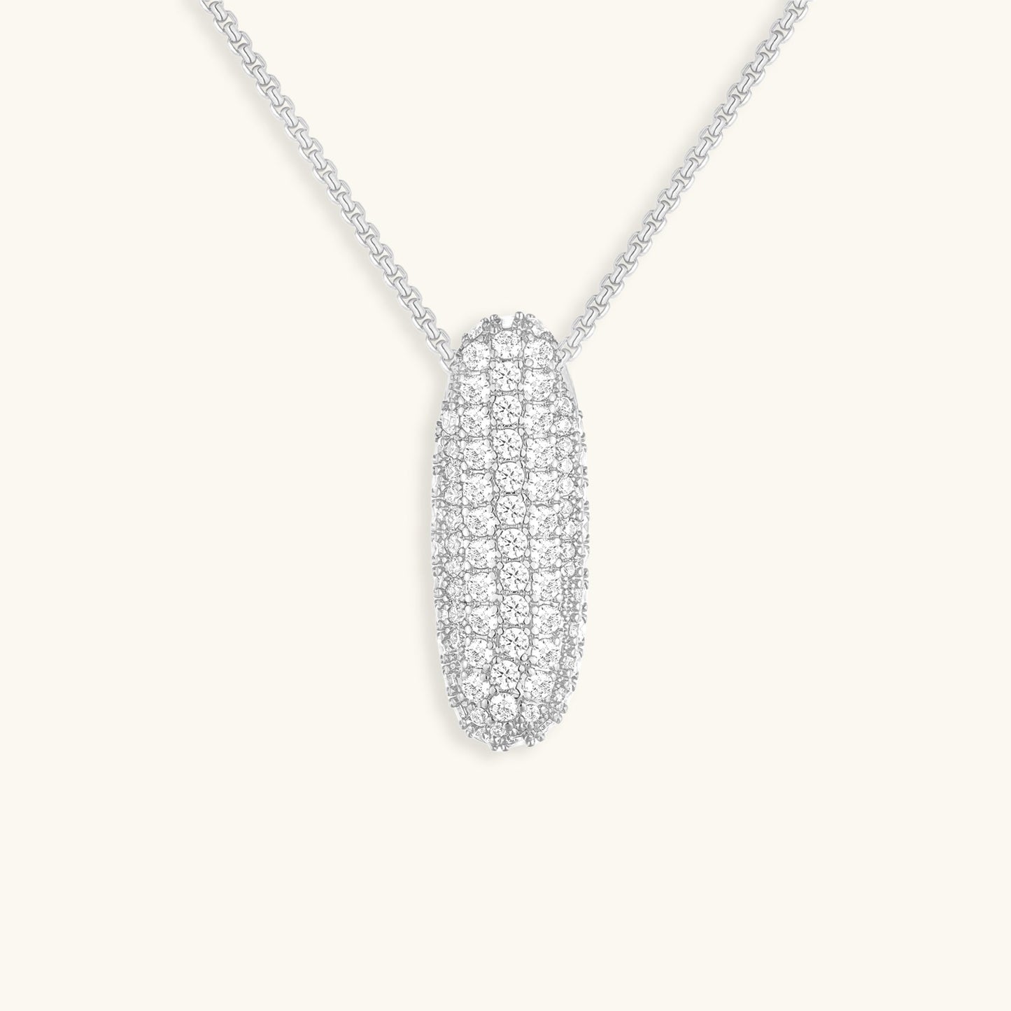 BULLE | Diamond Initial Necklace