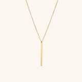 Allison Gold Bar Necklace