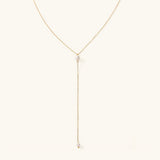 Beatrice Pearl Tassel Necklace