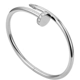 BRACELET ELEGANCE NAIL DELUXE SILVER