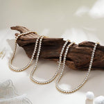 Tennis necklace close up