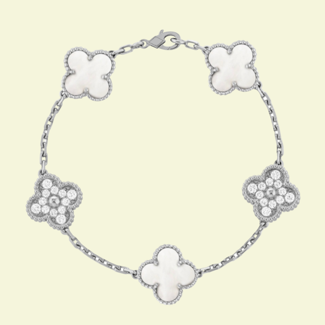 Clara Clover Diamond Bracelet