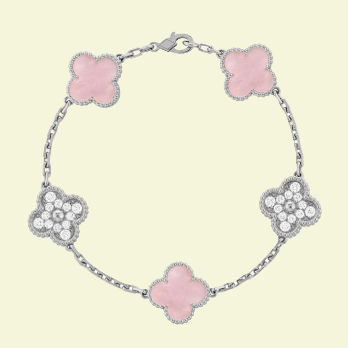 Clara Clover Diamond Bracelet
