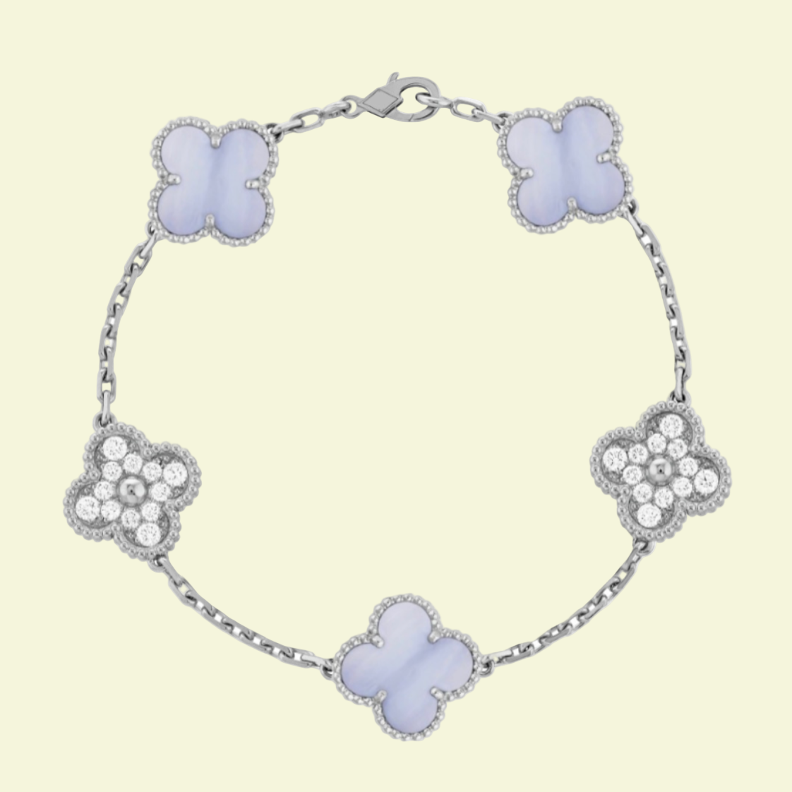 Clara Clover Diamond Bracelet