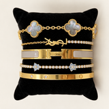 Blue bracelet set