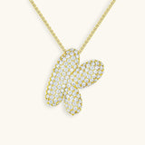 BULLE | Diamond Initial Necklace