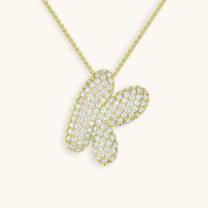 BULLE | Diamond Initial Necklace