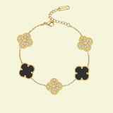 FOUR-LEAF CLOVER DELUXE BLACK/GOLD