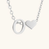 Ria Initial Letter Gold Necklace