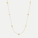 CARRIE Clover Necklace | Gold