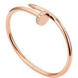 SPIKE BRACELET WITH CRYSTALS