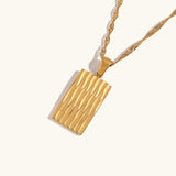 Dahlia Gold Necklace