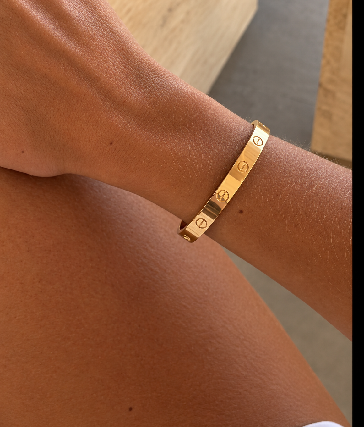 Eternity Link Bracelet Gold