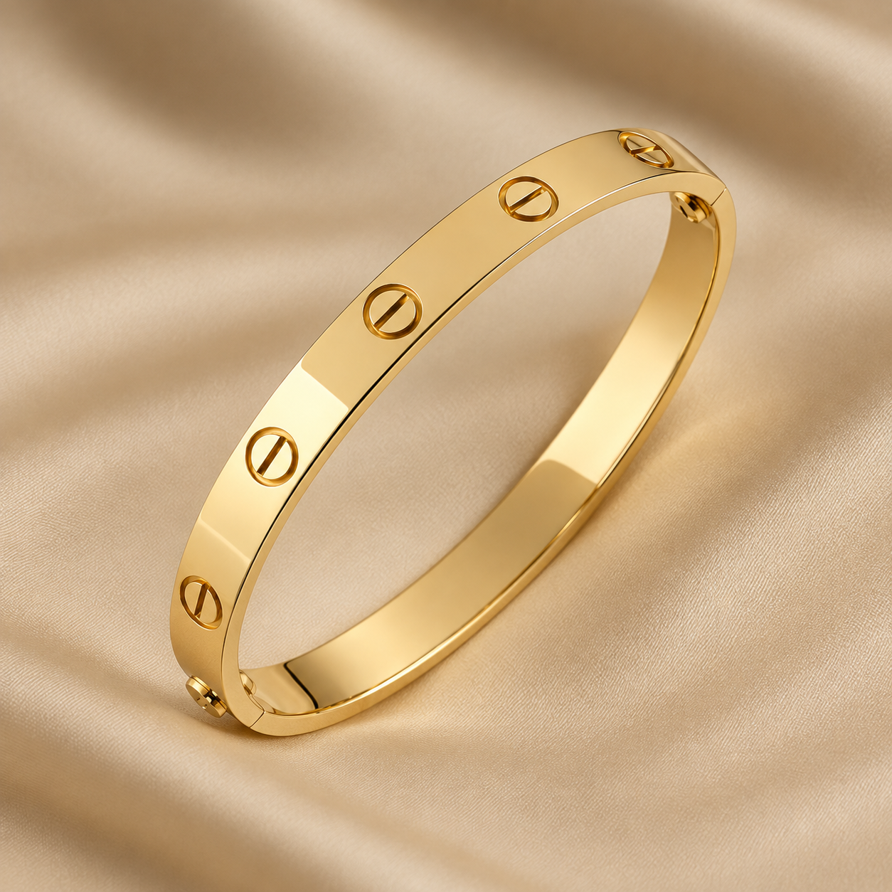 Eternity Link Bracelet Gold