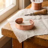 Anvil Copper Bracelet
