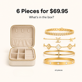 Jewellery box - 6 items