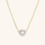 Isla Gold Pearl Necklace