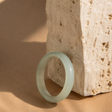 Jade Green Band Ring