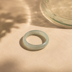 Jade Green Band Ring