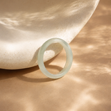 Jade Green Band Ring