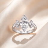 Marquise Cluster Statement Ring