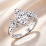 Marquise Cluster Statement Ring