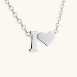 Ria Initial Letter Gold Necklace