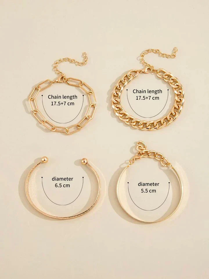 Elan Mercer bracelet set detail